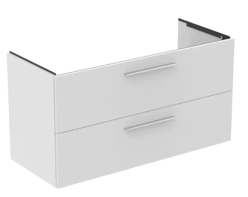 Ideal Standard i.Life B - izlietnes apakšskapītis, 63x120x51 cm, 2 atvilktnes, balts matēts T5514DU