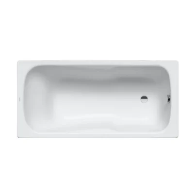 Kaldewei Ambiente - Taisnstūra vanna Dyna komplekts 626, 160x70 cm, balta 226800010001