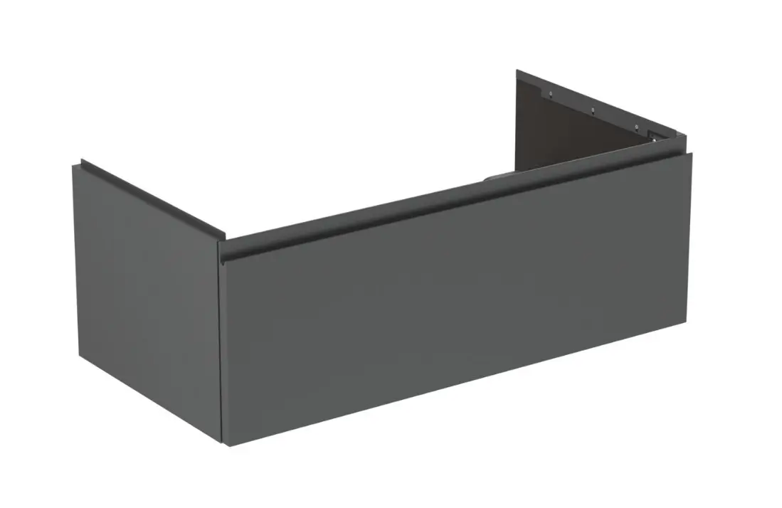 Ideal Standard Finesse - izlietnes skapītis, 100x51x37 cm, 1 atvilktne, matēti antracīta E3393Y2