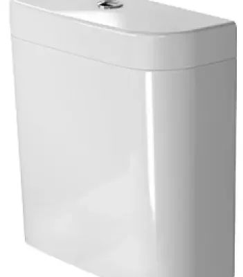 Duravit Happy D.2 - uzliekamais skalošanas tvertne 40x16 cm, pieslēgums pa labi vai pa kreisi, ar WonderGliss, Alpu balts 09340000051