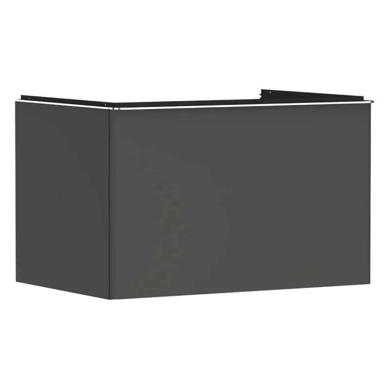 Hansgrohe Xelu Q - izlietnes skapītis, 50x78x55 cm, 1 atvilktne, matēti pelēks/hroms 54055000