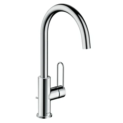 Axor Uno - izlietnes maisītājs ar noteces vārstu, hroms 38036000