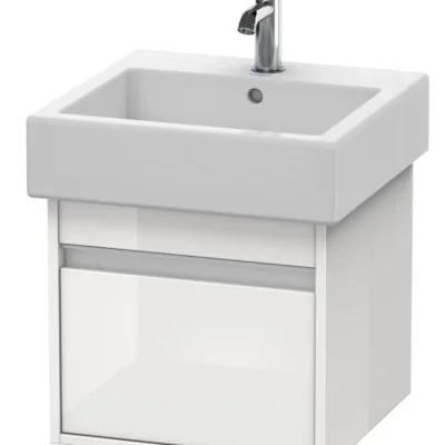 Duravit Ketho - izlietnes skapītis 41x45x44 cm, 1 atvilktne, balts spīdīgs KT668502222
