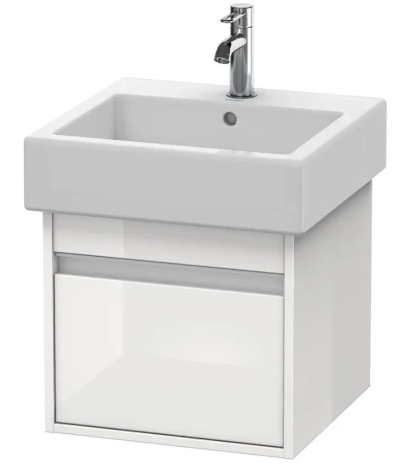 Duravit Ketho - izlietnes skapītis 41x45x44 cm, 1 atvilktne, balts spīdīgs KT668502222