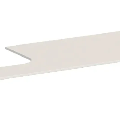 Hansgrohe Xevolos E - izlietnes virsma, 137x55 cm, izgriezums kreisajā pusē, bēšs matēts 54205780