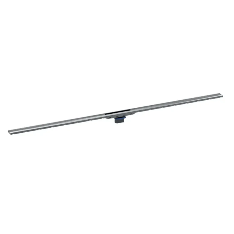 Geberit CleanLine - dušas kanāls, nerūsējošais tērauds 80, 30-130 cm, melns/slīpēts hroms 154.441.QC.1