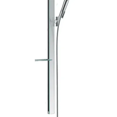 Hansgrohe Raindance Select S - dušas komplekts 120, EcoSmart 9l/min, 3 strūklas, dušas stienis 90 cm, hromēts 27649000