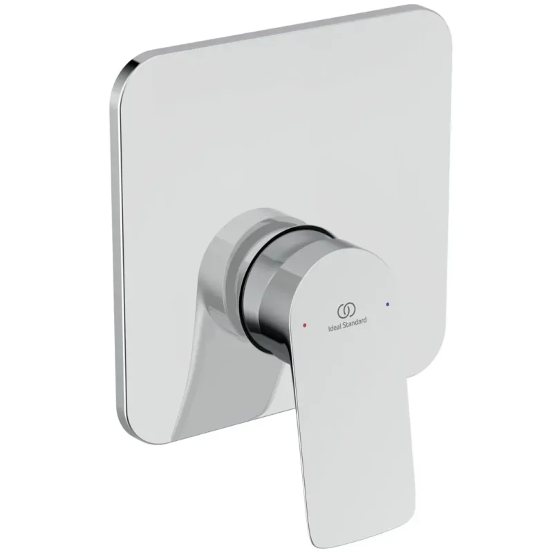 Ideal Standard Ceralife C - zemapmetuma dušas maisītājs ar iebūvēto korpusu, hroms BE060AA