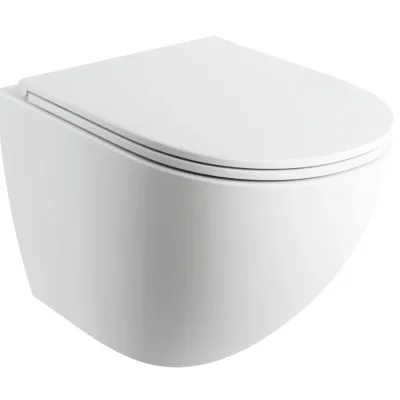 OMNIRES Ottawa Comfort - piekaramais WC ar SoftClose sēdekli, Rimless, balts matēts OTTAWACSPMWBM