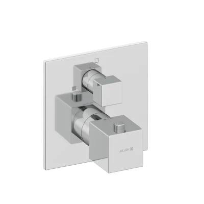 Kludi Decus - termostata dušas maisītājs, zemapmetuma montāža, hroms 548850575