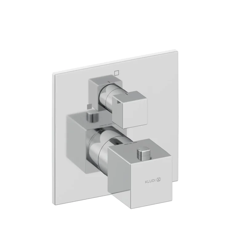 Kludi Decus - termostata dušas maisītājs, zemapmetuma montāža, hroms 548850575