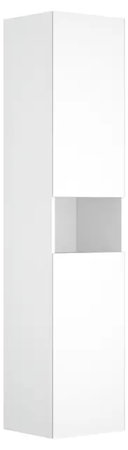 Keuco Stageline - augstais skapis, 40x180x36 cm, 2 durvis, durvju eņģes kreisajā pusē, balts 32831300001