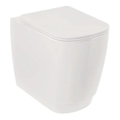 Kludi Resa S - stāvošs WC, Vario noteka, Rimless, Spiralflush, balts spīdīgs 27WCB0343