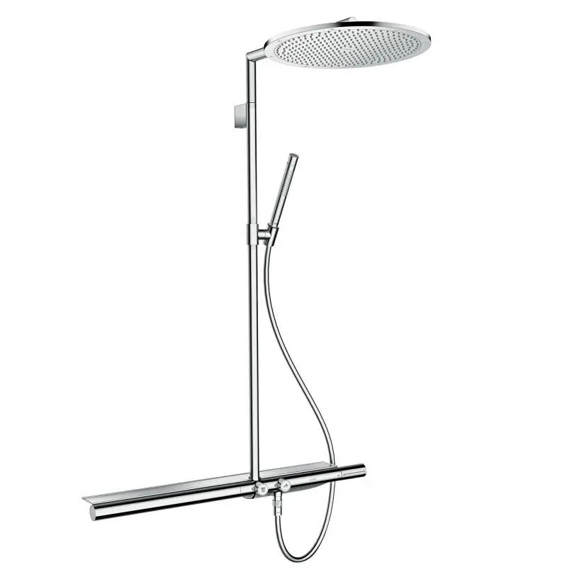 Axor ShowerSolutions - dušas kolonna Showerpipe 800 ar termostata maisītāju - virsapmetuma, hroms 27984000