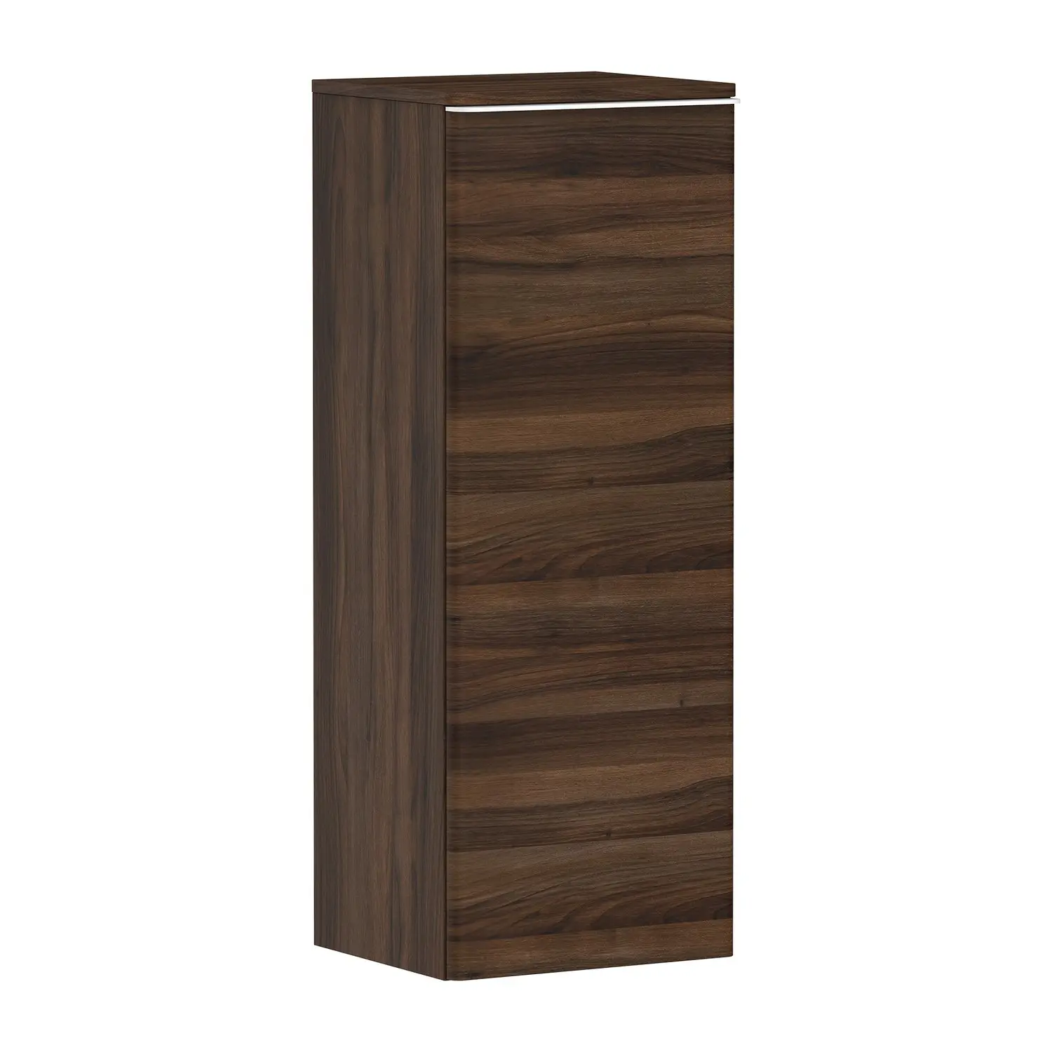 Hansgrohe Xelu Q - sānu skapis 40x107x35 cm, 1 durvis, eņģes kreisajā pusē, tumšs valrieksts/matēti balts 54130700