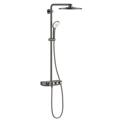 Grohe Euphoria SmartControl - dušas komplekts 310 Duo ar termostatu, 3 strūklām, Hard Graphite 26507A00