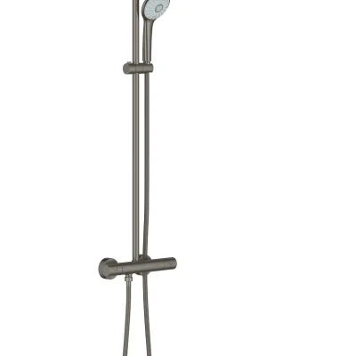 Grohe Euphoria - dušas komplekts 310 ar termostatu, 3 strūklas, matēts tumši grafīts 26075AL0
