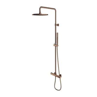 OMNIRES Y - dušas komplekts ar termostatu, diametrs 25 cm, varš Y1244SUCP