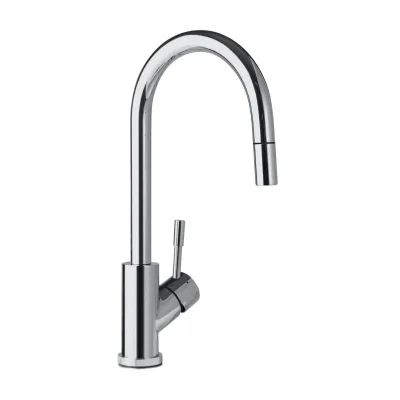 Villeroy & Boch Umbrella - virtuves maisītājs ar izvelkamu izteku, pulēts nerūsējošais tērauds 925400LE