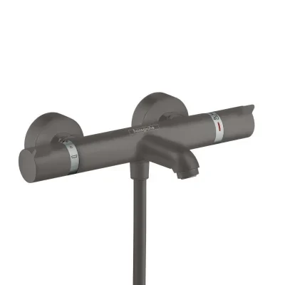 Hansgrohe Ecostat Comfort - termostata vannas maisītājs, melns hroms birstēts 13114340