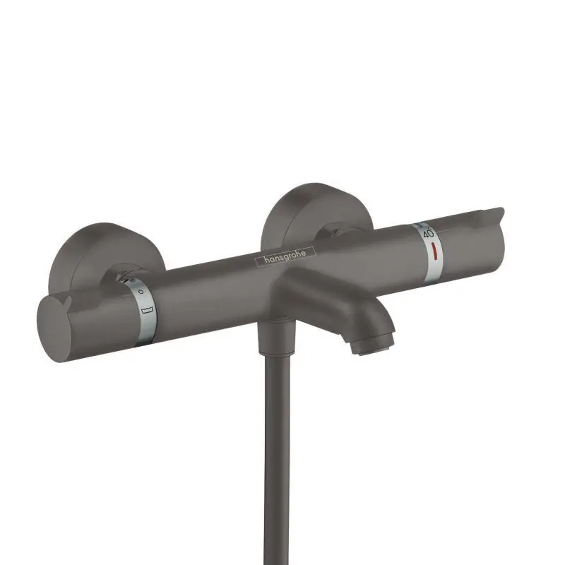 Hansgrohe Ecostat Comfort - termostata vannas maisītājs, melns hroms birstēts 13114340