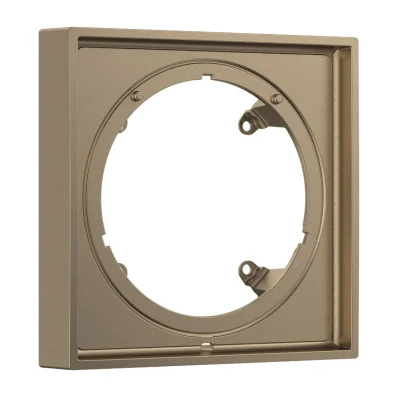 Axor ShowerSelect ID - pagarinājums 17x17 cm, birstēta bronza 13645140