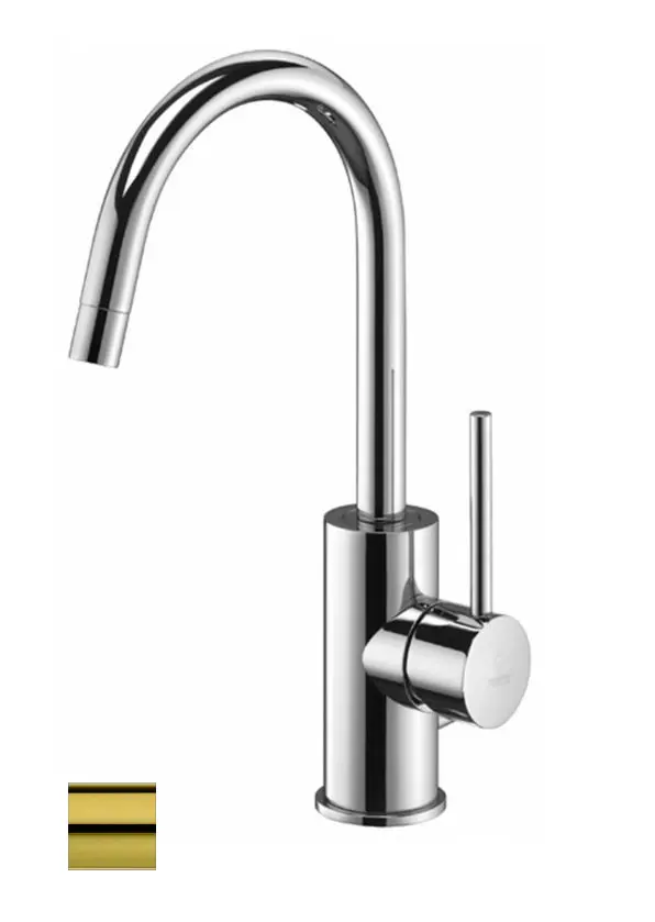 Paffoni Light - izlietnes maisītājs, zelts LIG078HG