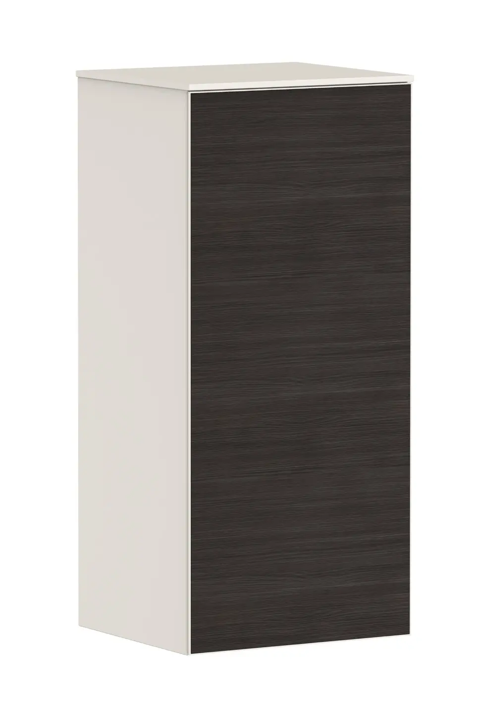 Hansgrohe Xevolos E - sānu skapis 41x89x36 cm, 1 durvis, eņģes kreisajā pusē, matēti bēšs/tumšs ozols 54213730