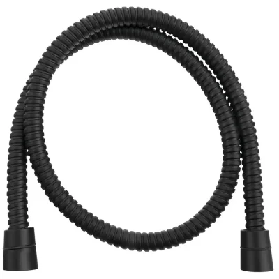 Sapho dušas - dušas šļūtene, 100 cm, matēti melna FLEX100B