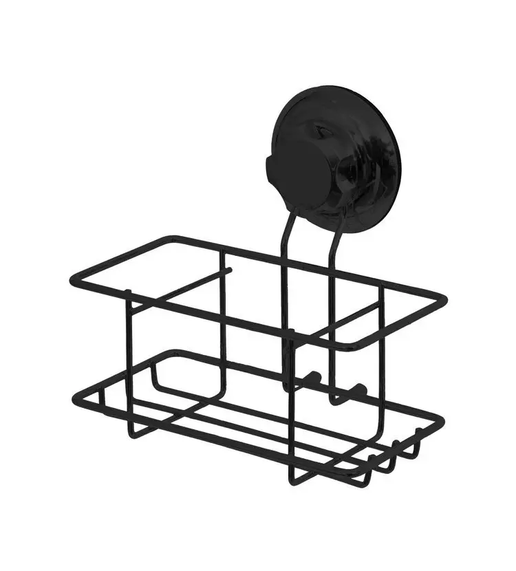 Compactor Bestlock - stiepļu plaukts 19x13x20 cm, melns RAN9786