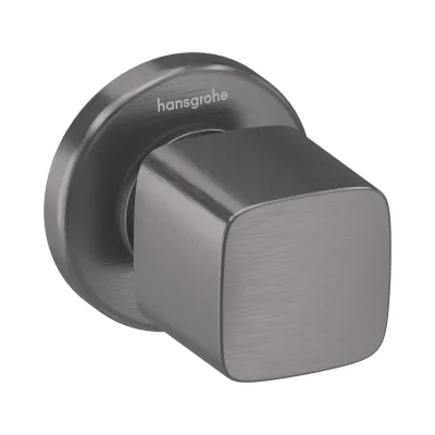 Hansgrohe Metris - zemapmetuma noslēgventilis, hroms melns birstēts 31677340