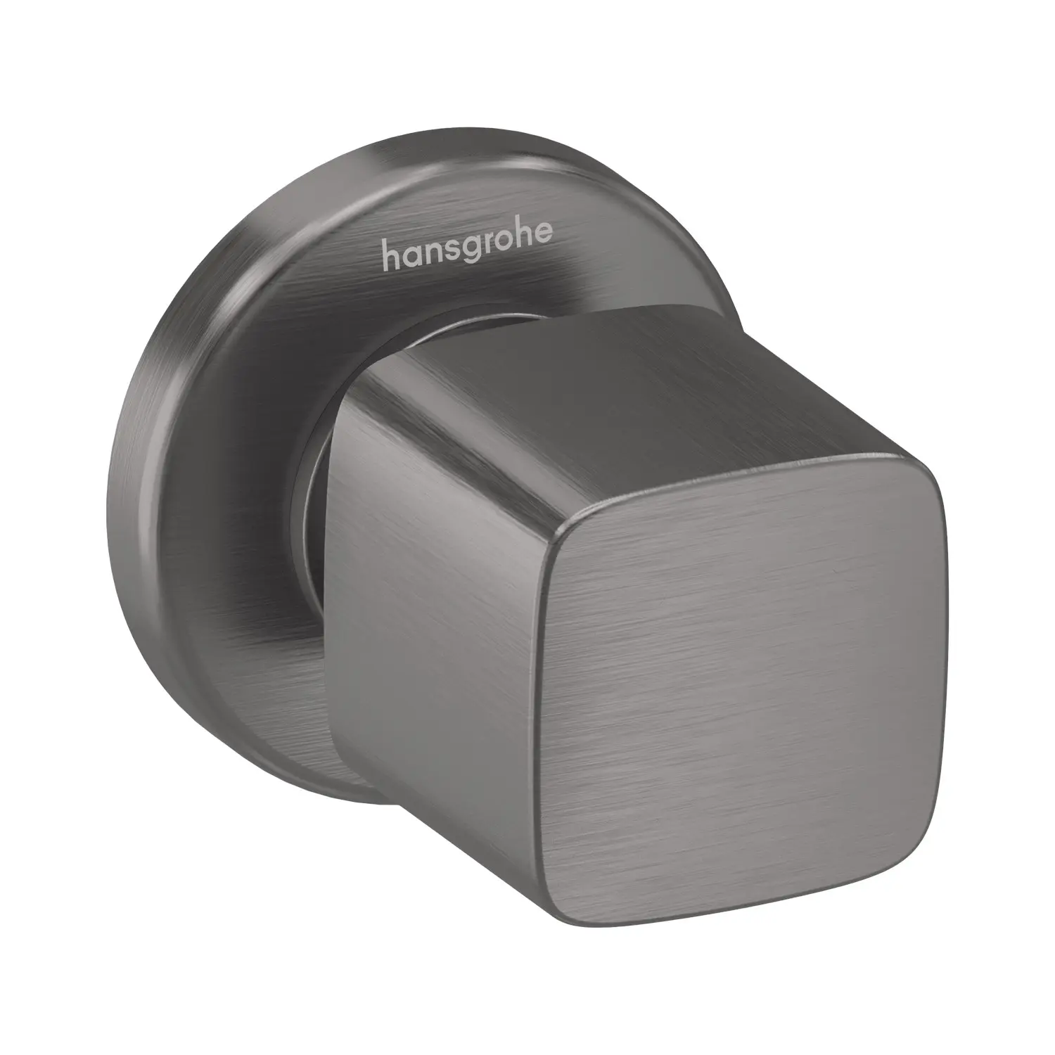 Hansgrohe Metris - zemapmetuma noslēgventilis, hroms melns birstēts 31677340