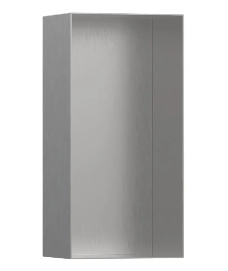 Hansgrohe XtraStoris Minimalistic - sienas niša, 30x15x10 cm, matēts nerūsējošais tērauds 56070800