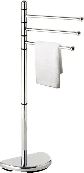 Aqualine Accessoires - brīvi stāvošs dvieļu turētājs, hromēts HI31