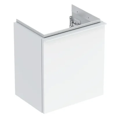 Geberit iCon - izlietnes skapītis 37x42x28 cm, 1 durvis, eņģes labajā pusē, balts spīdīgs 502.300.01.1