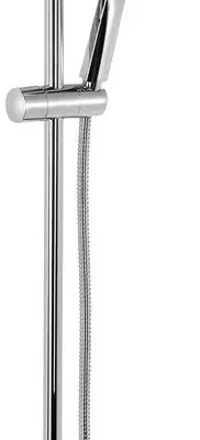 Sapho Amy - rokas dušas komplekts, stienis un šļūtene, 5 strūklas veidi, hroms 1202-20