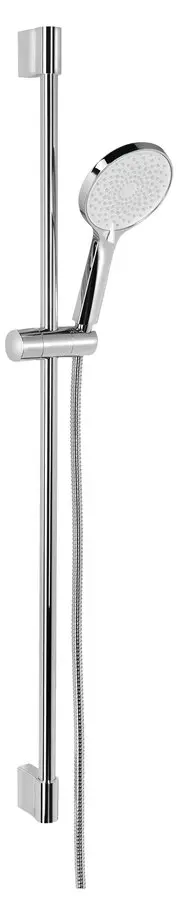 Sapho Amy - rokas dušas komplekts, stienis un šļūtene, 5 strūklas veidi, hroms 1202-20
