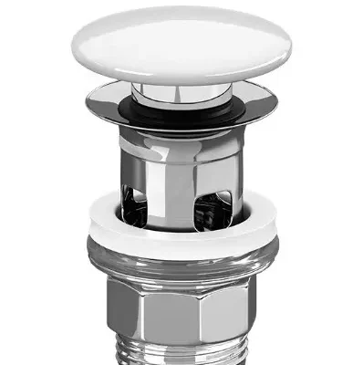 Villeroy & Boch - izlietnes noteka, ClickClack, Stone White 681700RW