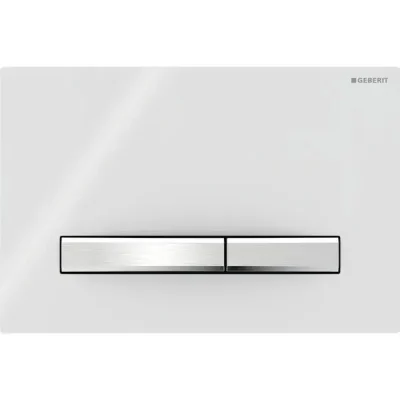 Geberit Sigma50 - vadības plate SIGMA50, Alpu balts 115.788.11.2