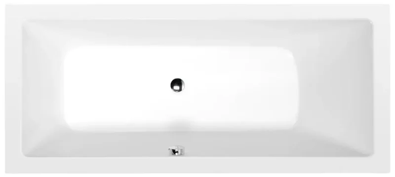 Polysan vannan - Taisnstūra vanna MIMOA, 170x75x39 cm, balta 71709