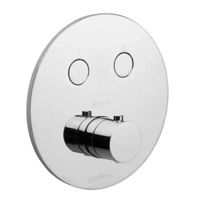 Paffoni Compact Box - zemapmetuma termostata maisītājs, 2 patēriņa ierīcēm, hroms CPT018CR