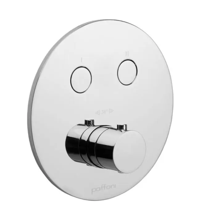 Paffoni Compact Box - zemapmetuma termostata maisītājs, 2 patēriņa ierīcēm, hroms CPT018CR