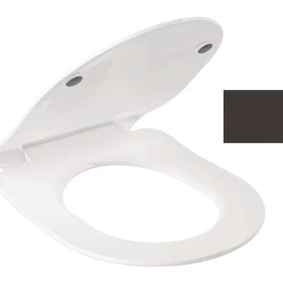 Kludi Resa R - WC sēdeklis Slim, SoftClosing, QuickRelease, matēti melns 23WCS39