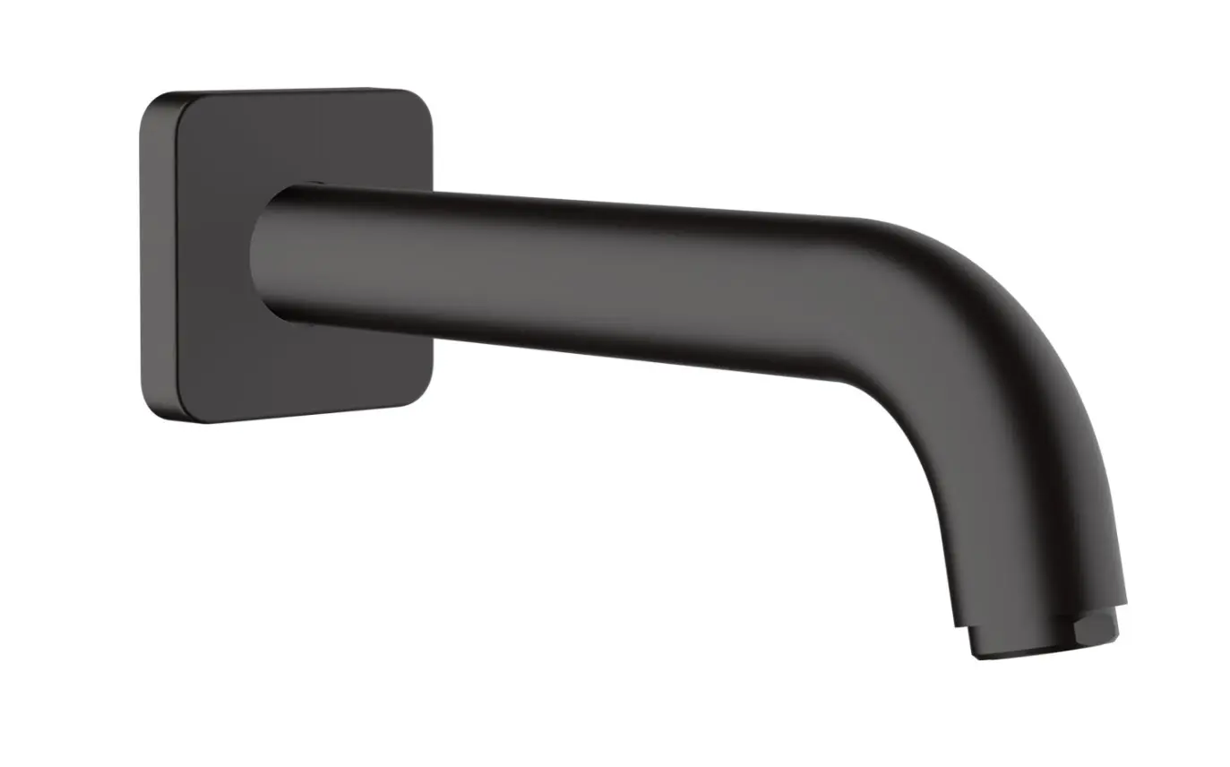 Hansgrohe Vernis Shape - vannas izteka, matēti melns 71460670