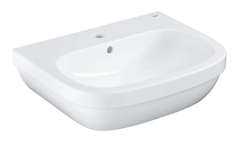 Grohe Euro Ceramic - izlietne ar pārplūdi, 60x48 cm, Alpu balts 39335000