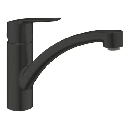 Grohe QuickFix Start - virtuves izlietnes maisītājs, matēti melns 324412432