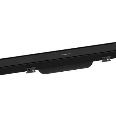 Hansgrohe RainDrain Match Plus - dušas noteka 120 cm, ar resti, melns matēts 56218670
