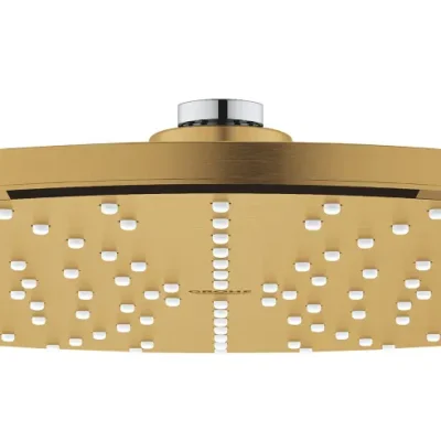 Grohe Rainshower SmartActive - galvas duša, diametrs 31 cm, Cool Sunrise birstēts 26569GN0