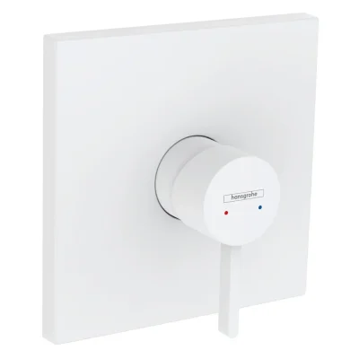 Hansgrohe Finoris - zemapmetuma dušas maisītājs, 1 patērētājs, balts matēts 76615700