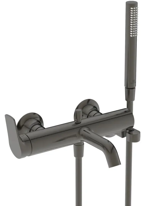 Ideal Standard La Dolce Vita - vannas maisītājs ar piederumiem, Magnetic Grey BD667A5